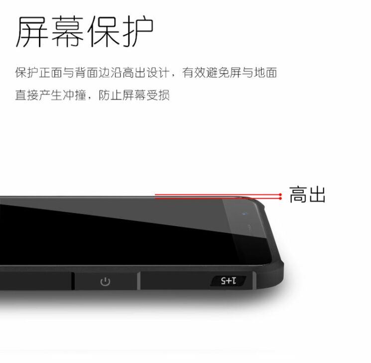 Защитный чехол UniCase Classic Protect для OnePlus 5 - Black: фото 6 из 8