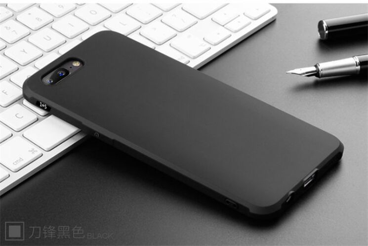 Захисний чохол UniCase Classic Protect для OnePlus 5 - Black: фото 2 з 8