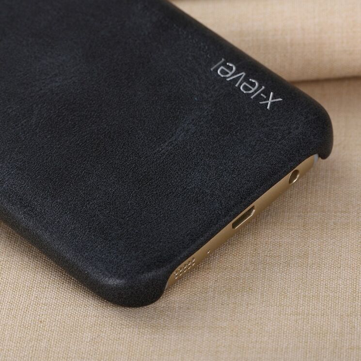 Захисний чохол X-LEVEL Vintage для Samsung Galaxy S7 (G930) - Black: фото 6 з 14
