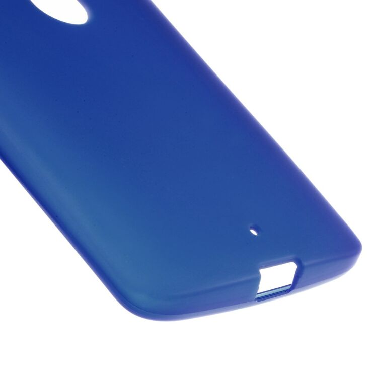 Силиконовая накладка Deexe Soft Case для Motorola Moto X Play - Blue: фото 4 з 6