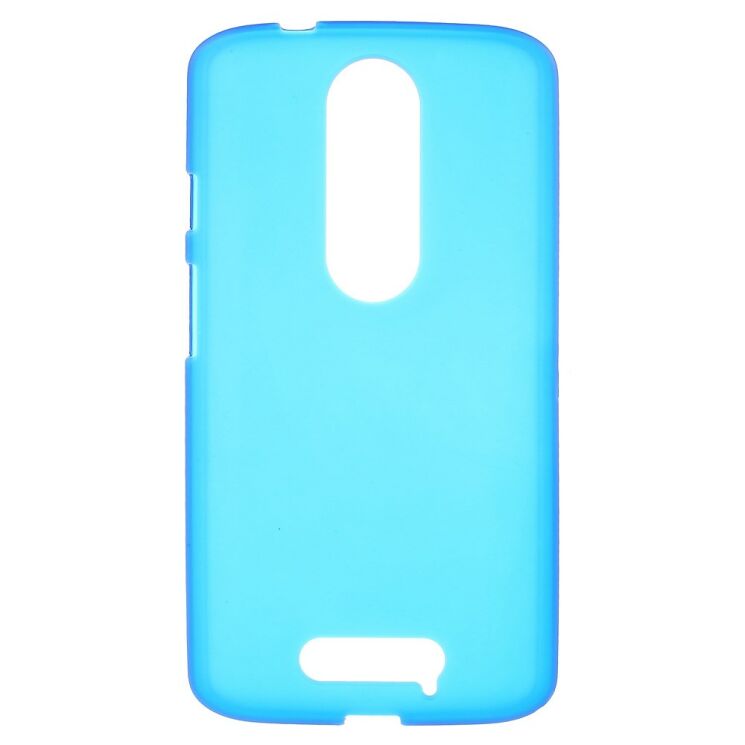 Силиконовая накладка Deexe Soft Case для Motorola Moto X Force - Blue: фото 1 з 6