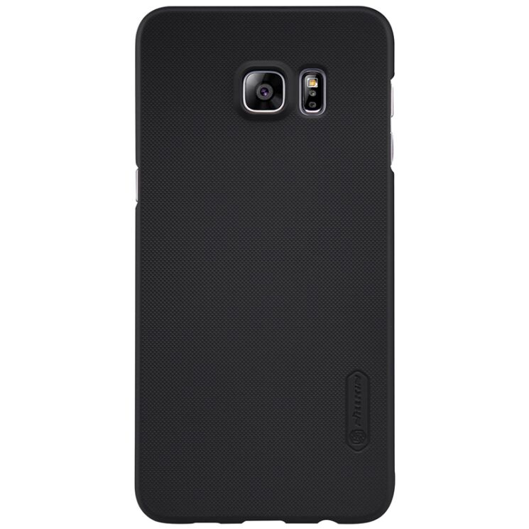 Пластиковая накладка NILLKIN Frosted Shield для Samsung Galaxy S6 edge+ (G928) - Black: фото 6 из 17