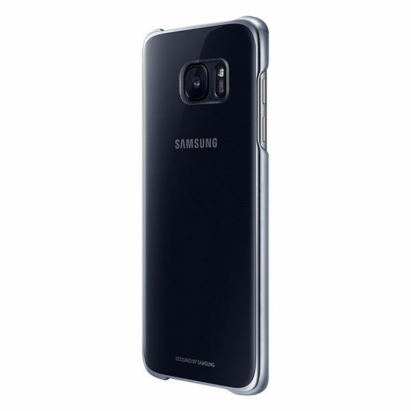 Накладка Clear Cover для Samsung Galaxy S7 edge (G935) EF-QG935CFEGRU - Black: фото 4 з 6