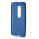 Силиконовая накладка Deexe Soft Case для Motorola Moto X Play - Blue (382152L). Фото 2 из 6