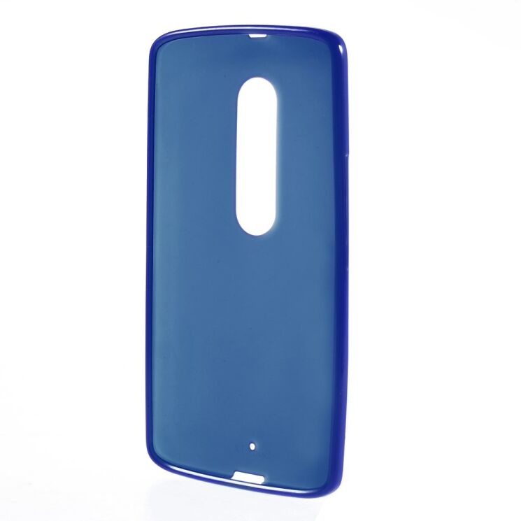 Силиконовая накладка Deexe Soft Case для Motorola Moto X Play - Blue: фото 2 з 6