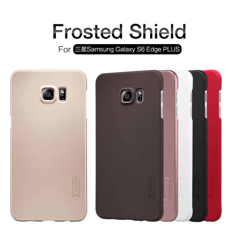 Пластиковая накладка NILLKIN Frosted Shield для Samsung Galaxy S6 edge+ (G928) - Red: фото 8 з 17
