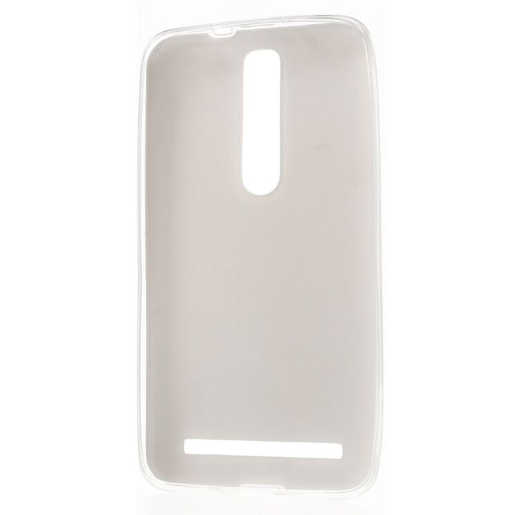 Силиконовая накладка Deexe Slim Leather для Asus Zenfone 2 (ZE550ML) - White: фото 3 з 6