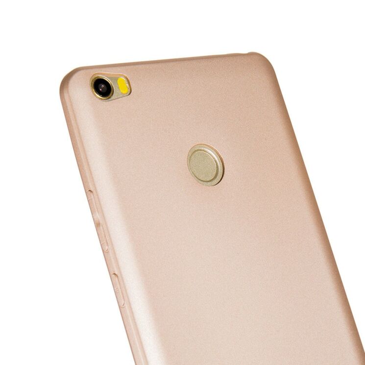 Силіконовий чохол X-LEVEL Matte для Xiaomi Mi Max - Gold: фото 6 з 8
