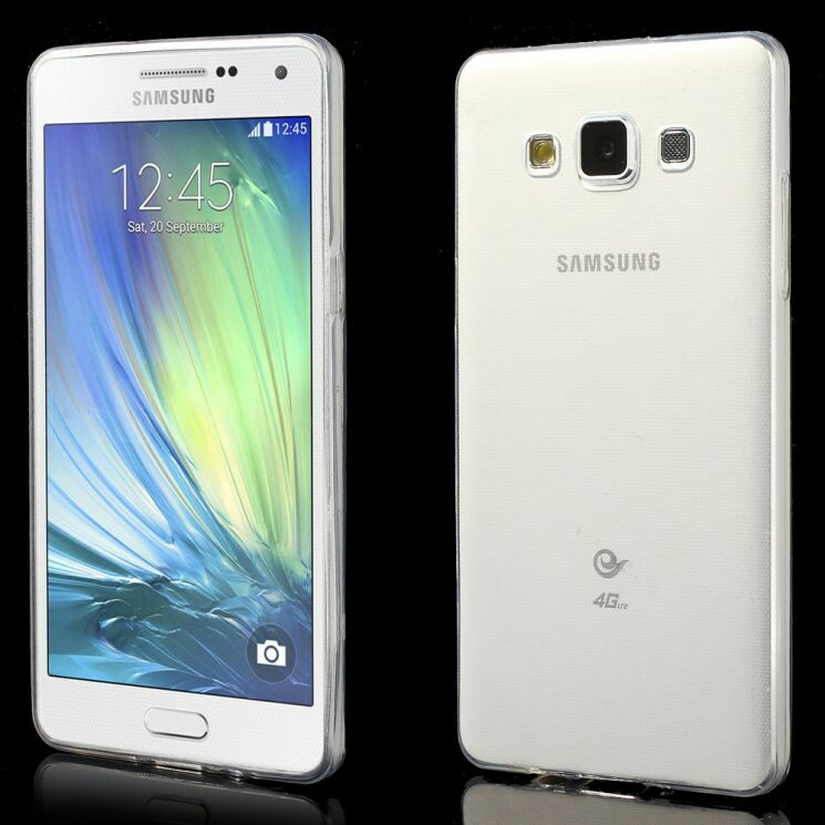 Силиконовая накладка Deexe Ultra Slim для Samsung Galaxy A5 (A500): фото 2 з 7