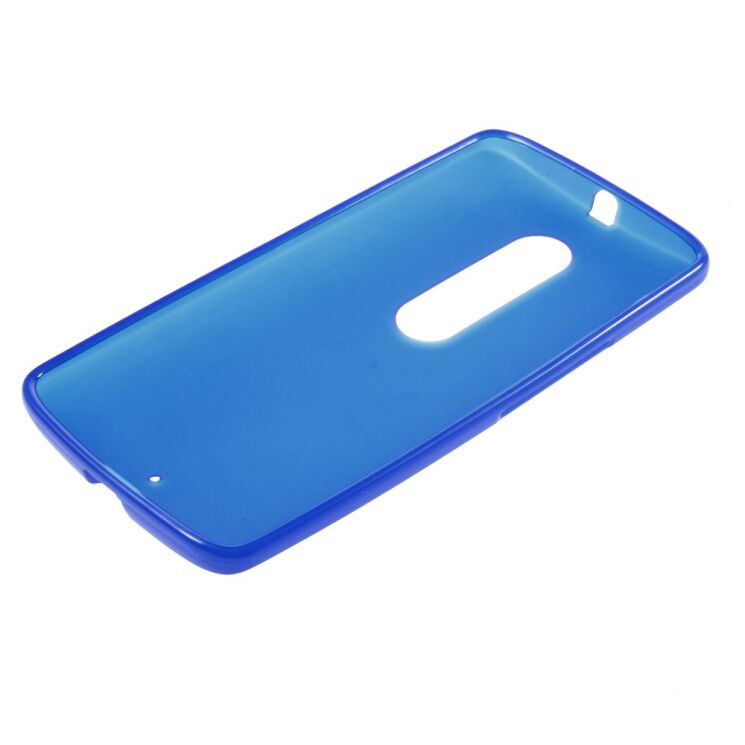 Силиконовая накладка Deexe Soft Case для Motorola Moto X Play - Blue: фото 5 з 6
