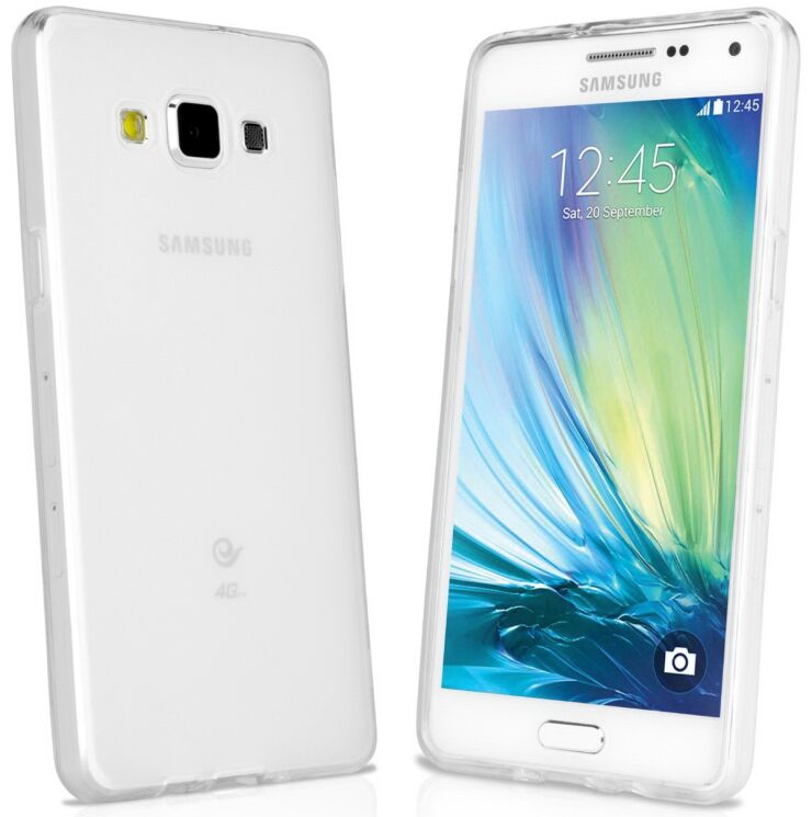Силиконовая накладка Deexe Ultra Slim для Samsung Galaxy A5 (A500): фото 1 з 7