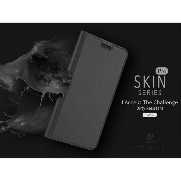 Чохол-книжка DUX DUCIS Skin Pro для OnePlus 5 - Grey: фото 8 з 24
