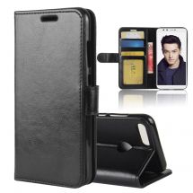 Чехол-книжка Deexe Wallet Style для Huawei Honor 9 Lite - Black: фото 1 из 10