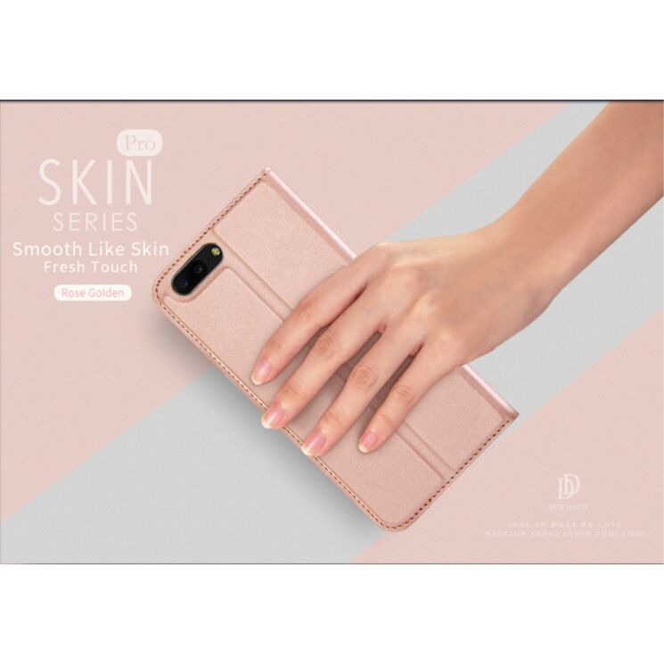 Чехол-книжка DUX DUCIS Skin Pro для OnePlus 5 - Rose Gold: фото 8 из 25