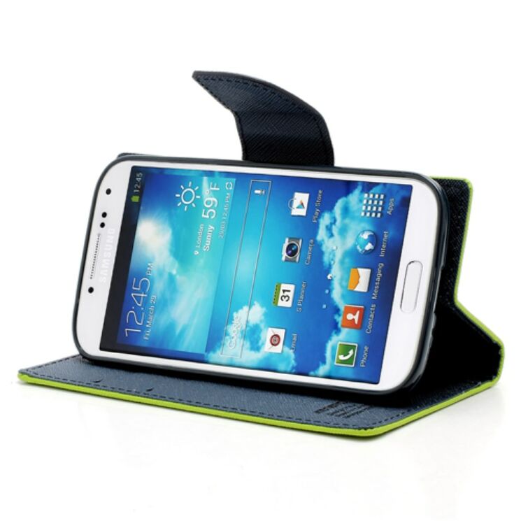 Чехол MERCURY Fancy Diary для Samsung Galaxy S4 (i9500) - Green: фото 3 из 6