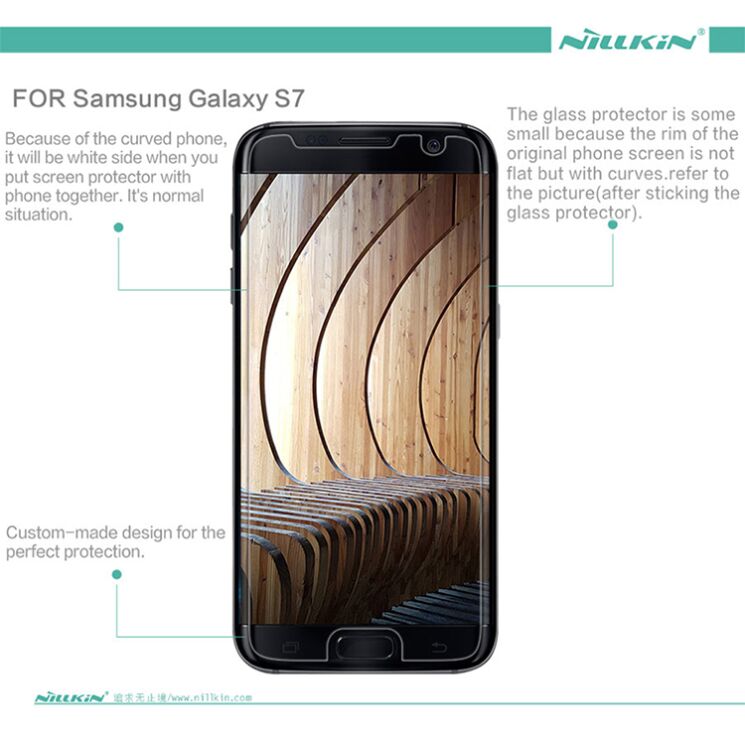 Антибликовая пленка NILLKIN Matte для Samsung Galaxy S7 (G930): фото 7 з 7