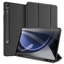 Чохол DUX DUCIS Domo Series для Samsung Galaxy Tab S9 FE (X510) - Black: фото 1 з 12