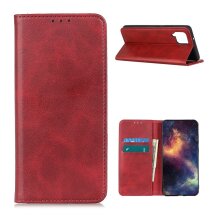 Чехол-книжка Deexe Wallet Case для Samsung Galaxy A12 (A125) / A12 Nacho (A127) / M12 (M127) - Red: фото 1 из 10