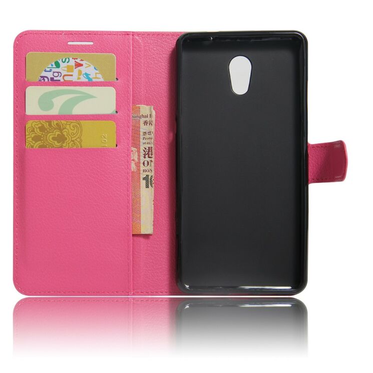 Чехол-книжка Deexe Wallet Style для Meizu M5 Note - Pink: фото 6 из 6