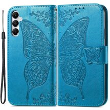 Чехол UniCase Butterfly Pattern для Samsung Galaxy A05s (A057) - Blue: фото 1 из 6