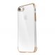 Пластиковый чехол BASEUS Glitter Series для iPhone 7 / iPhone 8 - Gold (214003F). Фото 2 из 13