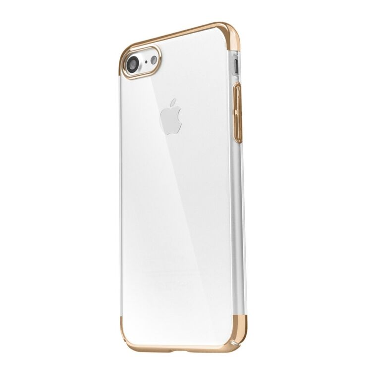 Пластиковый чехол BASEUS Glitter Series для iPhone 7 / iPhone 8 - Gold: фото 2 из 13