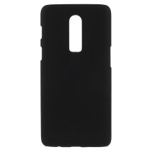 Пластиковый чехол Deexe Hard Shell для OnePlus 6 - Black: фото 1 из 5