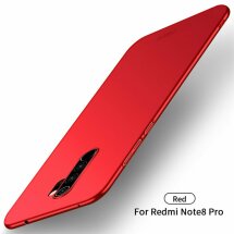 Пластиковий чохол MOFI Slim Shield для Xiaomi Redmi Note 8 Pro - Red: фото 1 з 9