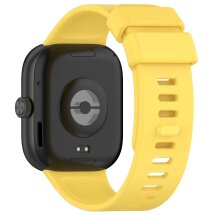Ремінець Deexe Silicone Strap для Xiaomi Redmi Watch 4 / Mi Smart Band 8 Pro - Yellow: фото 1 з 6