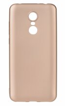 Силіконовий чохол 2E Matte Case для Xiaomi Redmi 5 Plus - Gold: фото 1 з 3