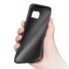 Силіконовий чохол X-LEVEL Matte для Samsung Galaxy S7 edge (G935) - Black (111464B). Фото 3 з 15