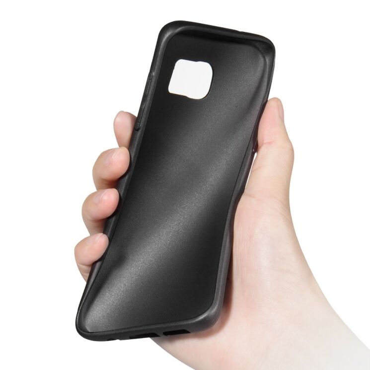 Силіконовий чохол X-LEVEL Matte для Samsung Galaxy S7 edge (G935) - Black: фото 3 з 15
