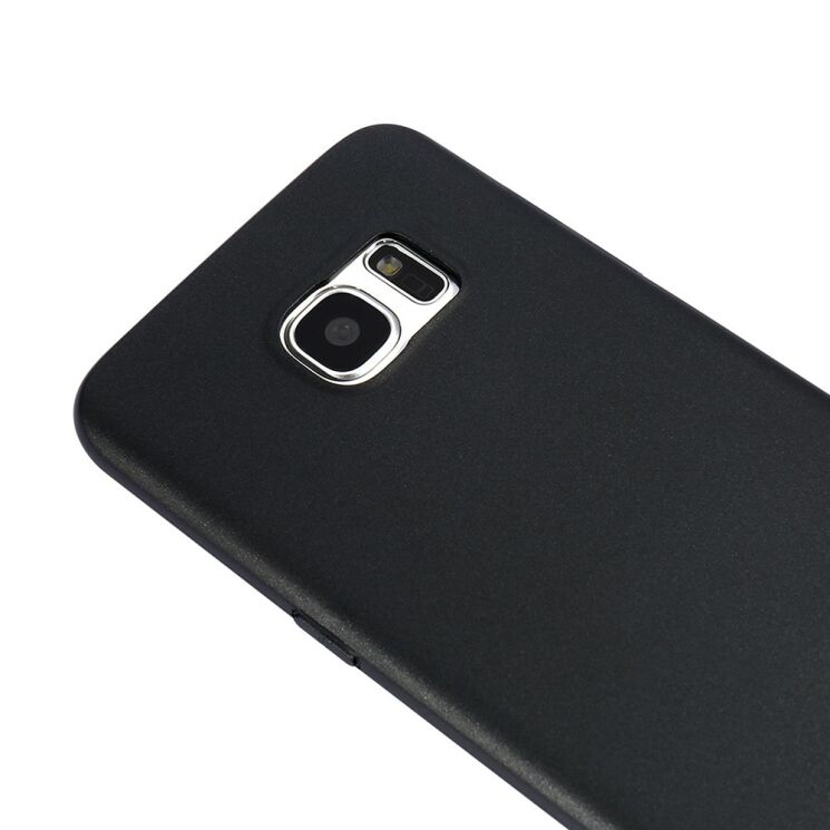 Силіконовий чохол X-LEVEL Matte для Samsung Galaxy S7 edge (G935) - Black: фото 4 з 15