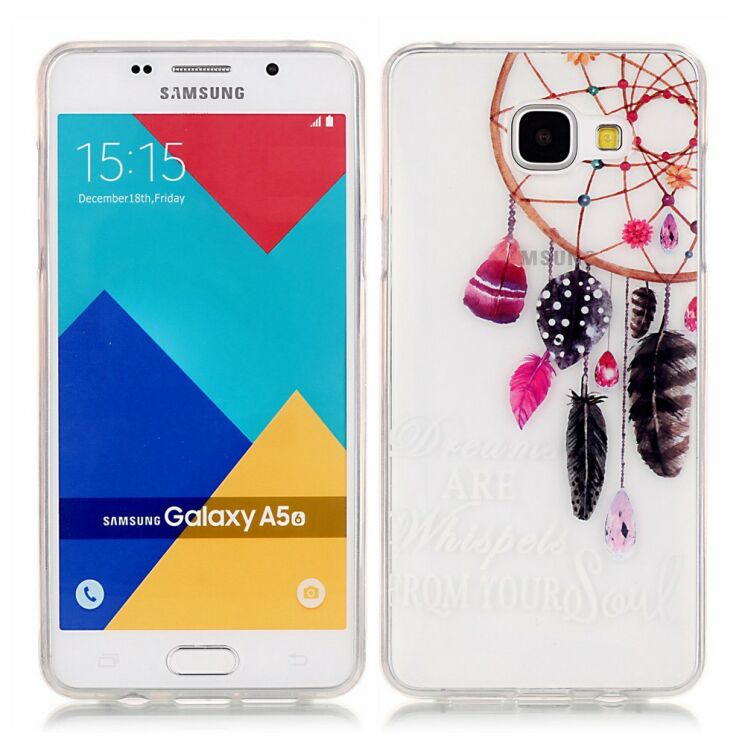 Силіконовий (TPU) чохол Deexe Pretty Glossy для Samsung Galaxy A5 2016 (A510) - Dream Catcher: фото 1 з 4