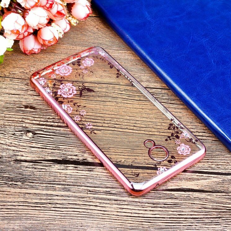 Силиконовый (TPU) чехол Deexe Shiny Cover для Meizu M5 Note - Rose Gold: фото 6 из 6
