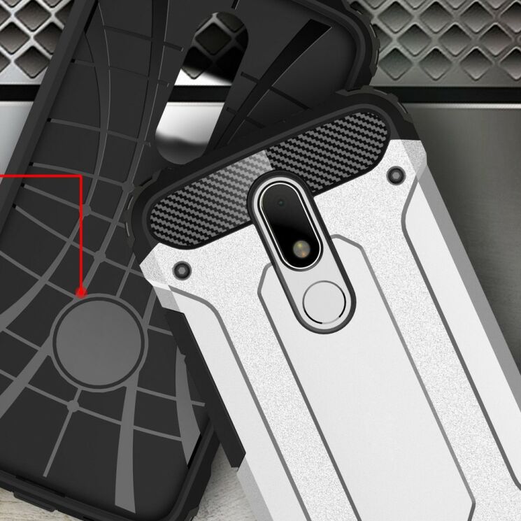 UniCase Rugged Guard Защитный чехол для Motorola Moto M - Black: фото 4 из 7