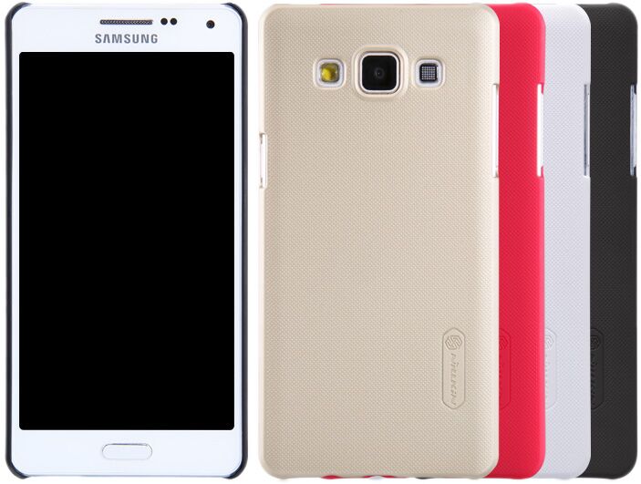 Захисна накладка Nillkin Super Frosted Shield для Samsung Galaxy A5 (A500) - Gold: фото 5 з 10
