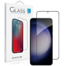 Защитное стекло ACCLAB Full Glue для Samsung Galaxy S23 (S911) - Black: фото 1 из 7