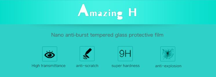 Защитное стекло NILLKIN Amazing H для Lenovo Vibe K5 Note: фото 2 из 14