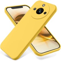 Захисний чохол Deexe Silicone Case для Realme 11 Pro / 11 Pro+ - Yellow: фото 1 з 7