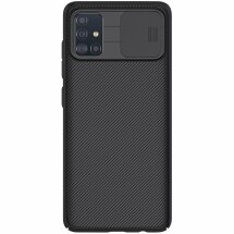 Захисний чохол NILLKIN CamShield Case для Samsung Galaxy A51 (А515) - Black: фото 1 з 16