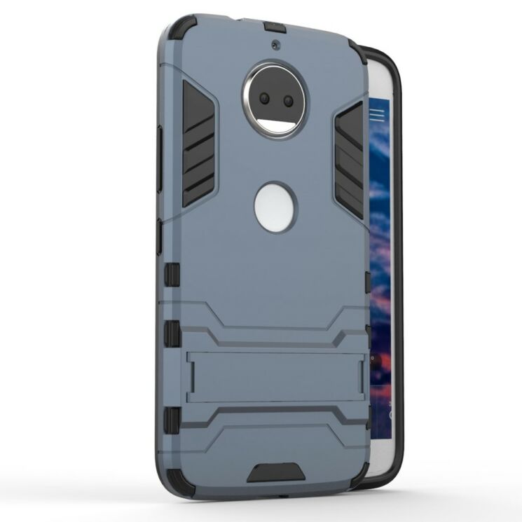 Защитный чехол UniCase Hybrid для Motorola Moto G5s Plus - Dark Blue: фото 2 из 2