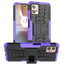 Захисний чохол UniCase Hybrid X для Motorola Moto G32 - Purple: фото 1 з 18