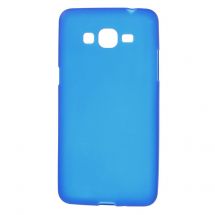 Силиконовая накладка Deexe Soft Case для Samsung Galaxy Grand Prime (G530/531) - Blue: фото 1 из 6
