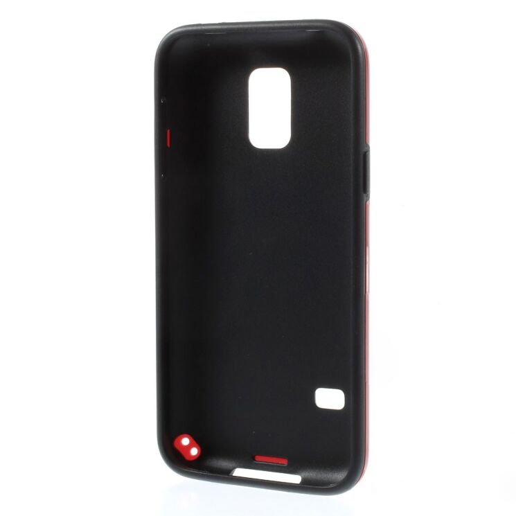 Силиконовая накладка Dexee Cube Pattern для Samsung Galaxy S5 mini (G800) - Red: фото 2 з 6
