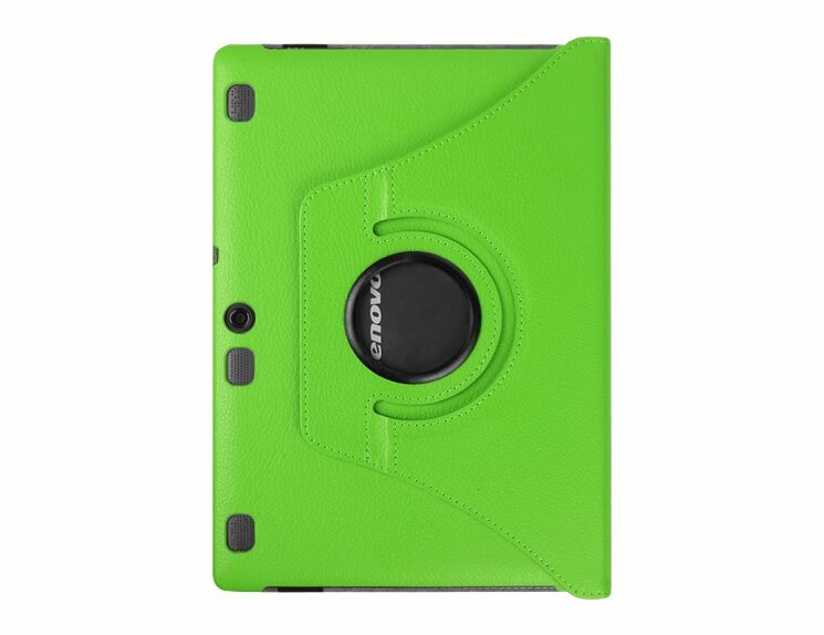 Чохол Deexe Rotation для Lenovo Tab 2 A10-70 - Green: фото 3 з 7
