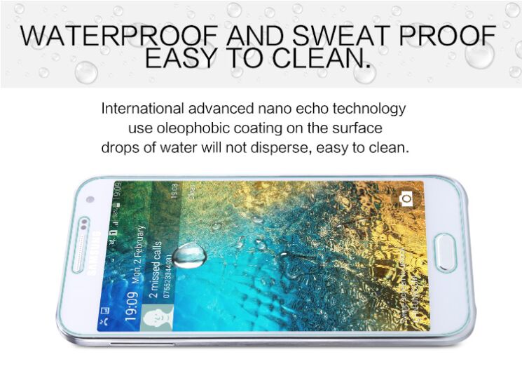 Защитное стекло NILLKIN Amazing H Nano для Samsung Galaxy E5 (E500): фото 10 из 14