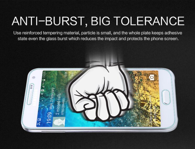 Захисне скло NILLKIN Amazing H Nano для Samsung Galaxy E5 (E500): фото 8 з 14