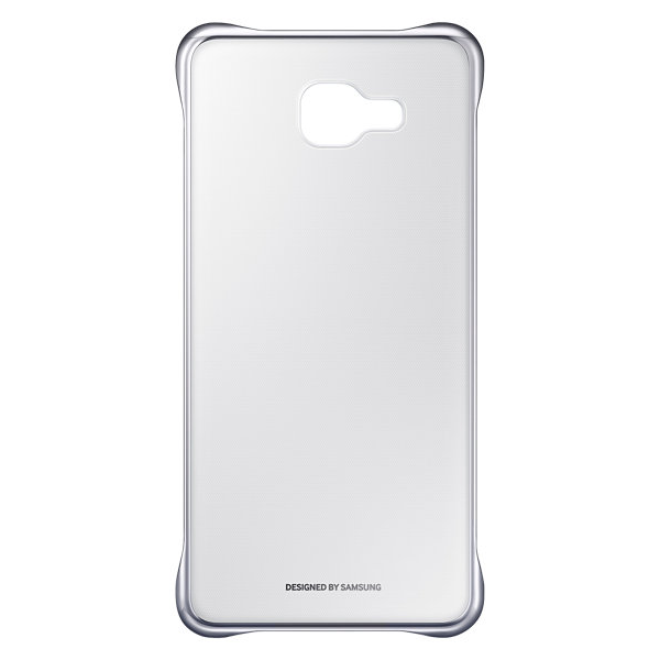 Пластиковая накладка Clear Cover для Samsung Galaxy A7 (2016) EF-QA710CBEGWW - Silver: фото 2 з 5