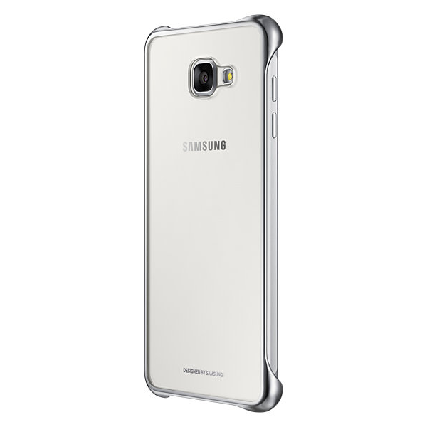 Пластиковая накладка Clear Cover для Samsung Galaxy A7 (2016) EF-QA710CSEGRU - Silver: фото 3 из 5